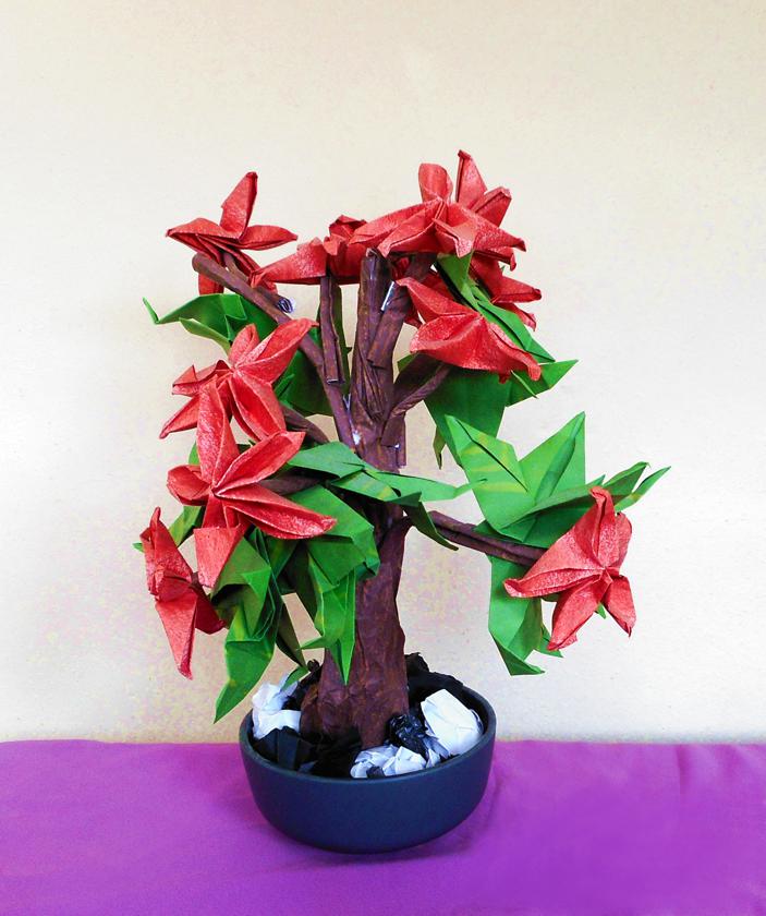 Bonsai Origami Boompje