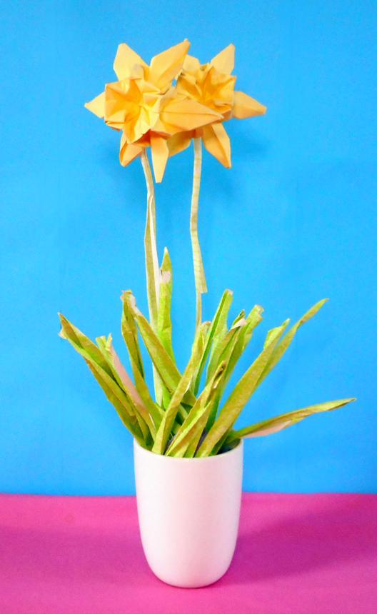 Origami Narcissen