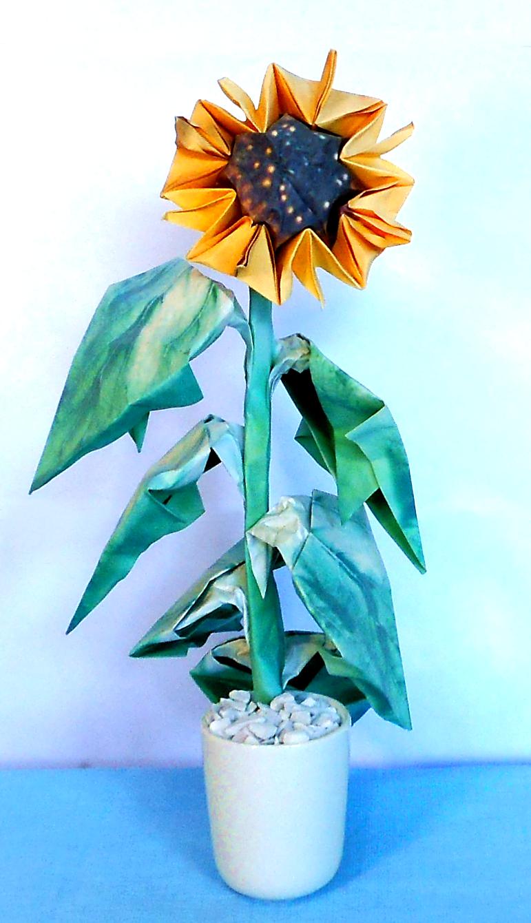 Origami Sunflower