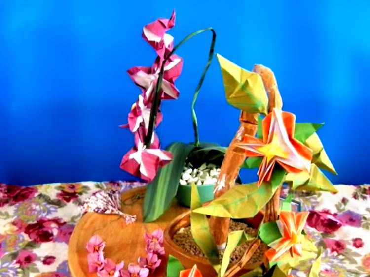 Bonsai Origami Bloemen