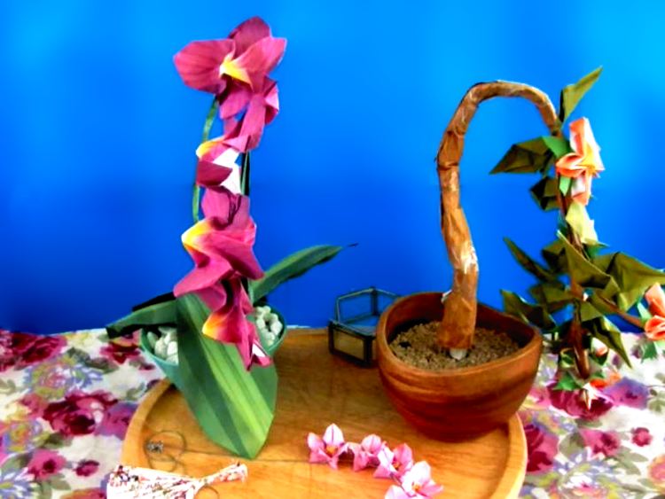 Bonsai Origami Bloemen
