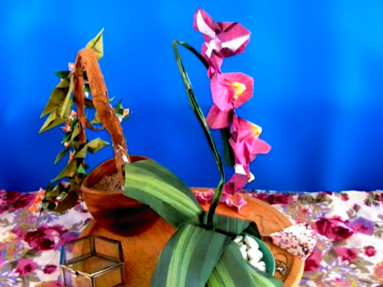 Bonsai Origami Bloemen