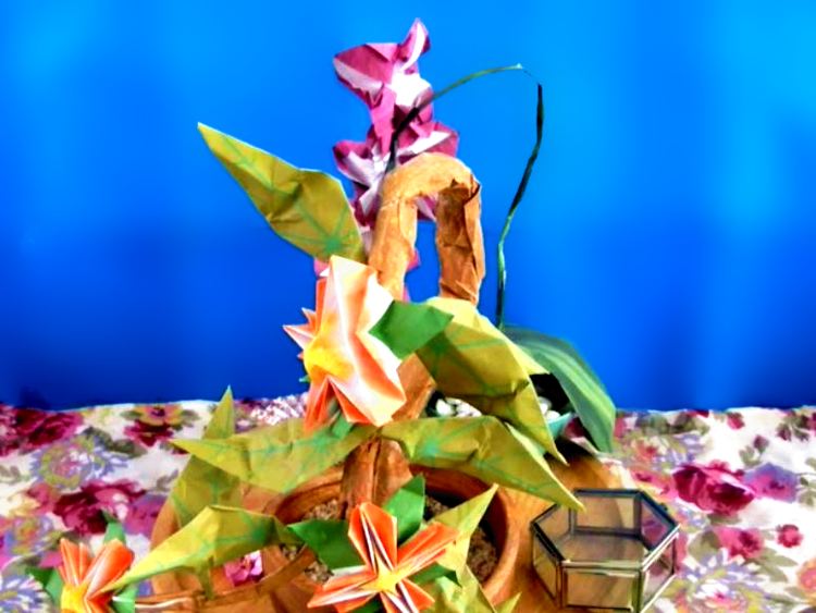 Bonsai Origami Bloemen