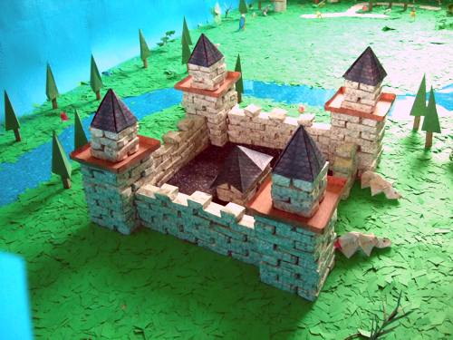 origami castle origami castle