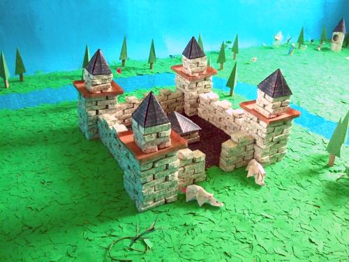 origami kasteel van papier origami kasteel van papier