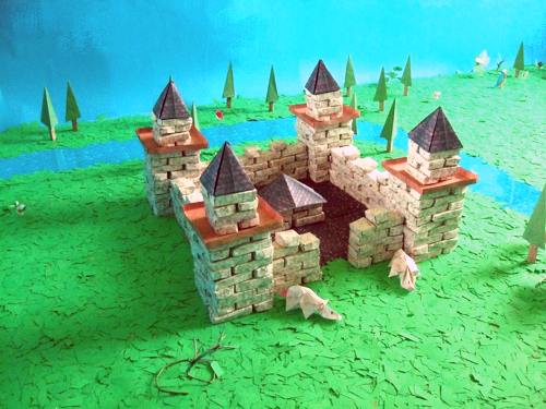 origami kasteel van papier origami kasteel van papier