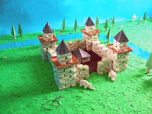 origami castle