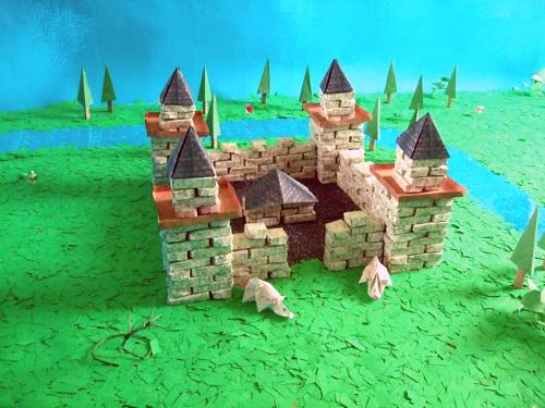 origami kasteel van papier origami kasteel van papier