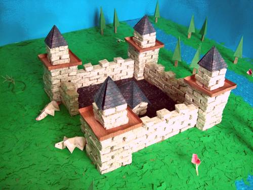 origami kasteel van papier origami kasteel van papier