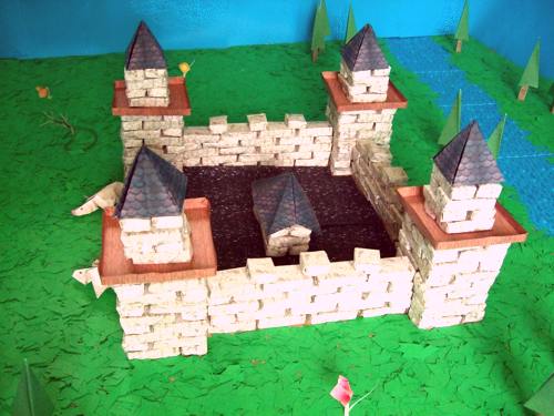 origami castle origami castle