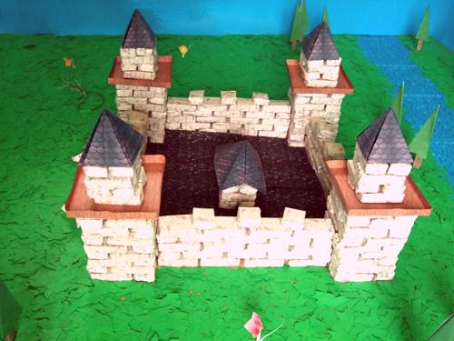 origami castle origami castle