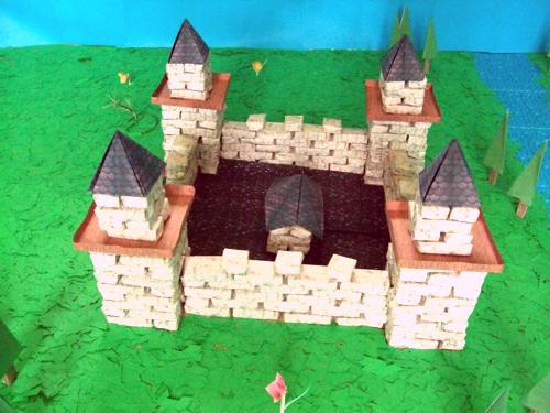 origami castle origami castle
