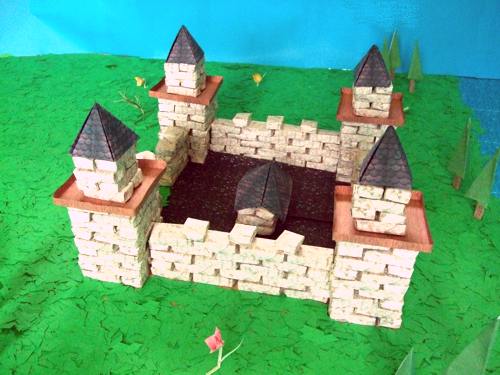 origami castle origami castle