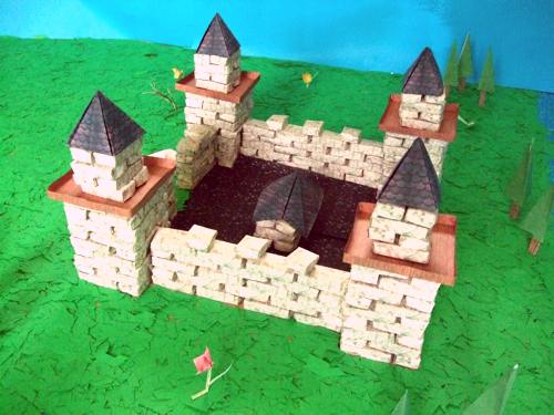 origami castle origami castle