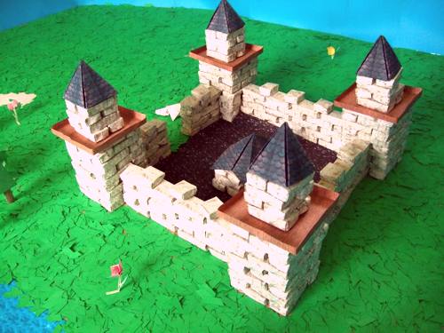 origami castle origami castle