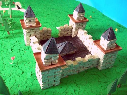 origami castle origami castle