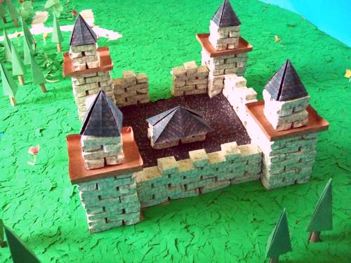origami castle origami castle