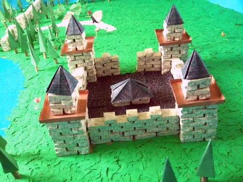 origami castle origami castle