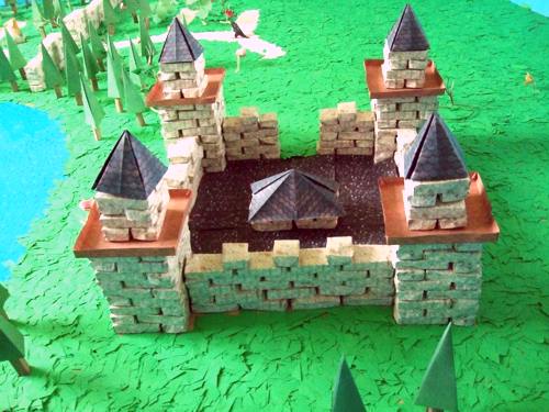 origami castle origami castle