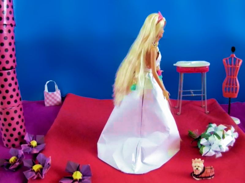 Barbie bruidsjurk
