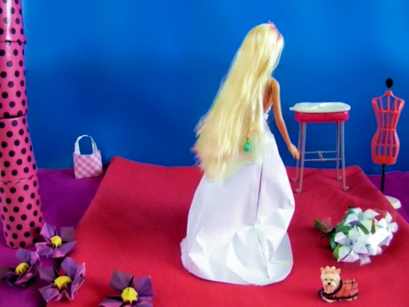 Barbie bruidsjurk