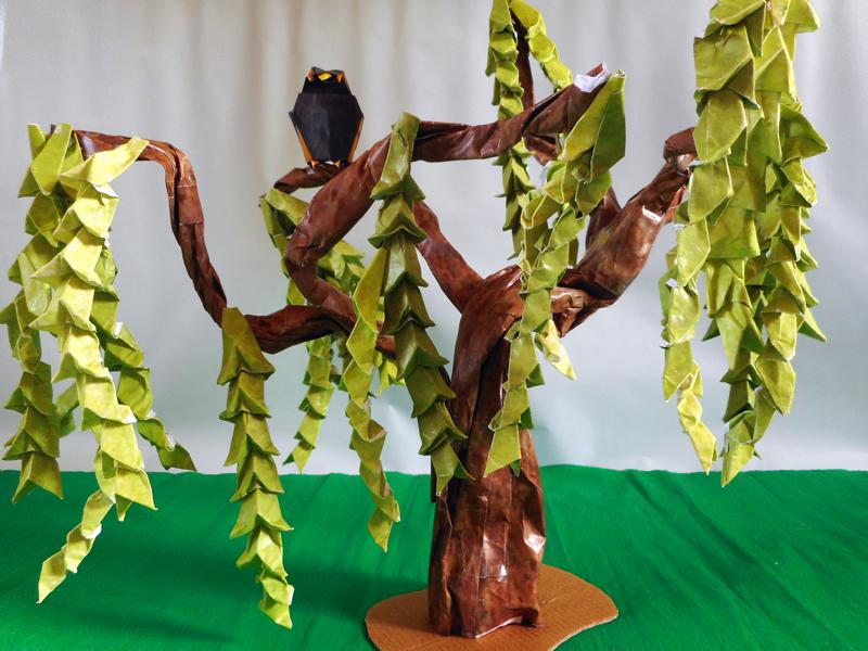 Origami Willow Tree