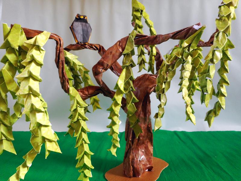 Origami Willow Tree