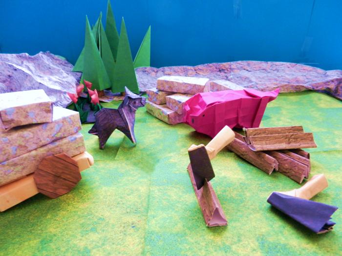 origami dieren