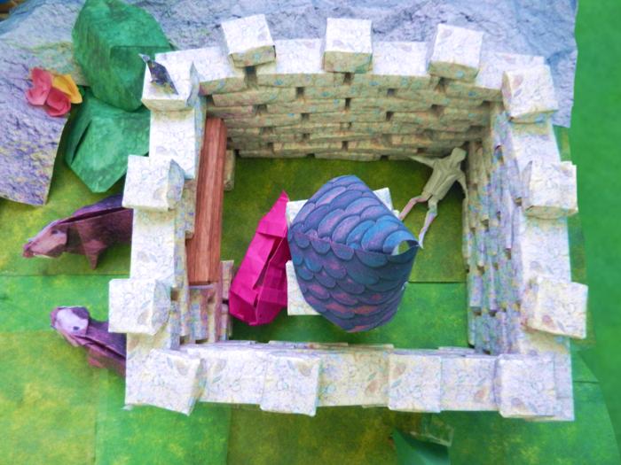 Origami Medieval Prison