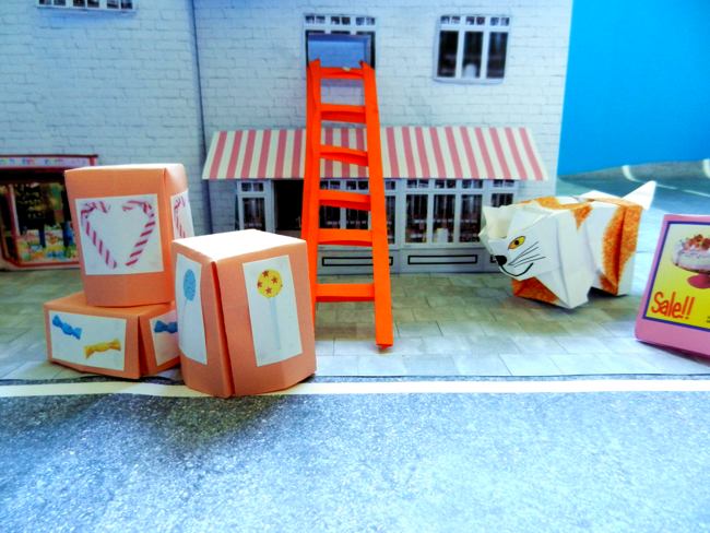 papierkunst snoepwinkel van papier papierkunst snoepwinkel van papier