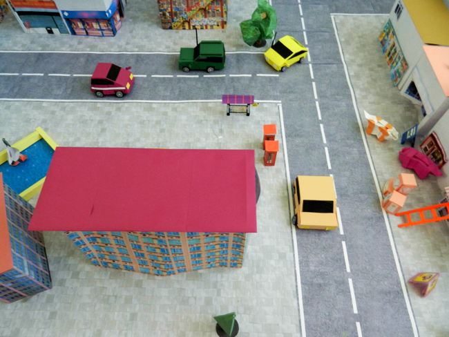 hobby papierkunst autotjes in een stad van papier hobby papierkunst autotjes in een stad van papier
