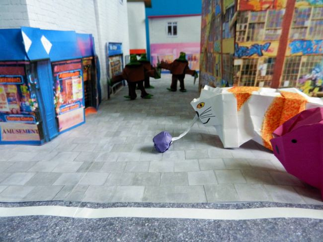 papierkunst zombies gemaakt door een bekende kunstenaar uit Groningen papierkunst zombies gemaakt door een bekende kunstenaar uit Groningen