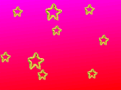 scrolling background with origami stars