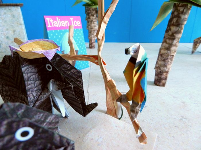 papegaai van papier in een interactief verhaal papegaai van papier in een interactief verhaal