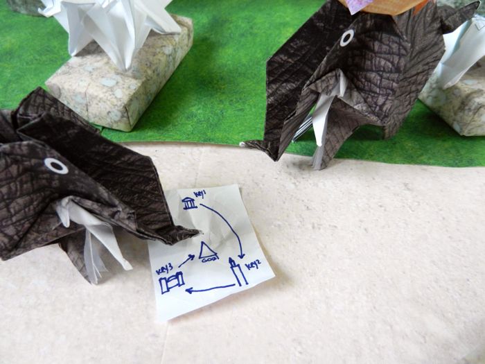 interactief verhaal: schatzoeken in de woestijn