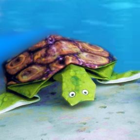 Origami schildpad
