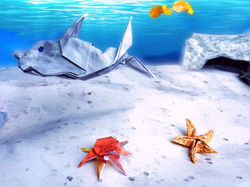 Origami Dolphin