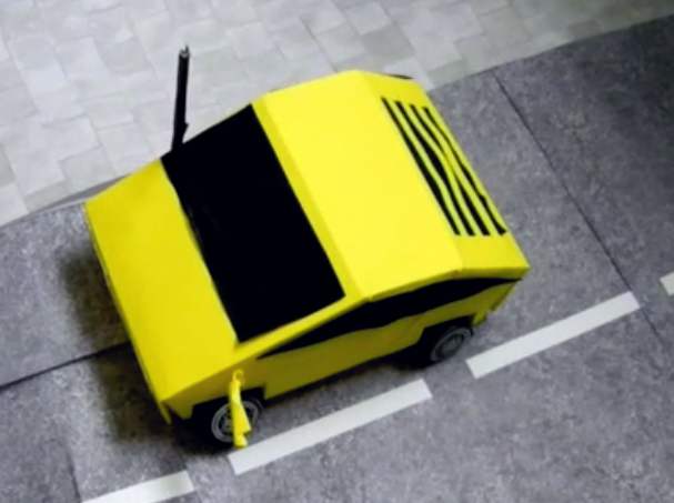 Papercraft car