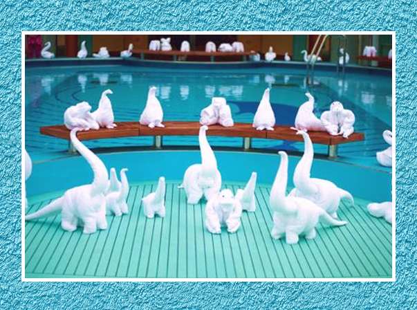 Towel Origami animals