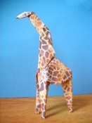 Origami giraffe