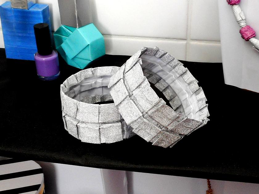 Origami Bangles