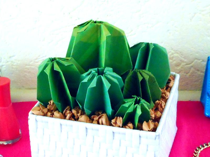 Origami Barrel Cactus