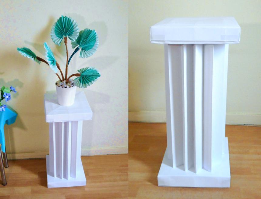 Origami Roman Column