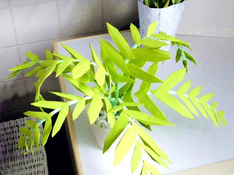 Origami Fern Origami Fern