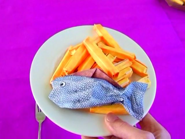 Origami French Fries