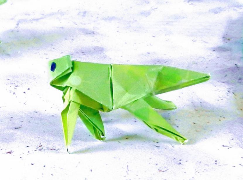 Origami Grasshopper