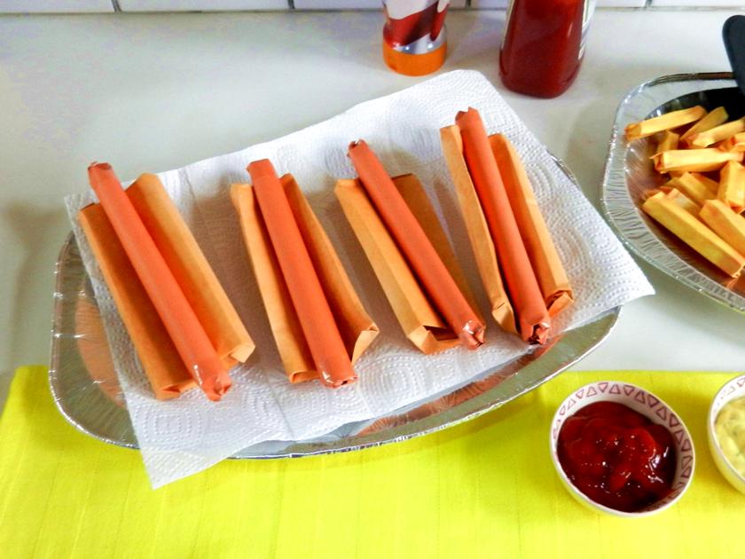 Origami Hot Dogs
