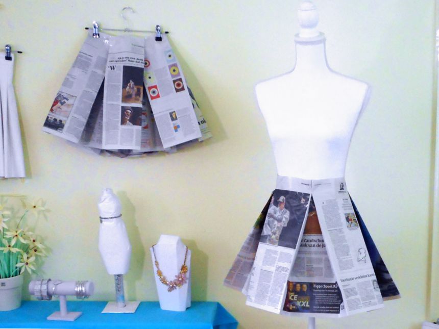 Wholesale Girls Green Corduroy Paper Bag Skirt – Tradyl