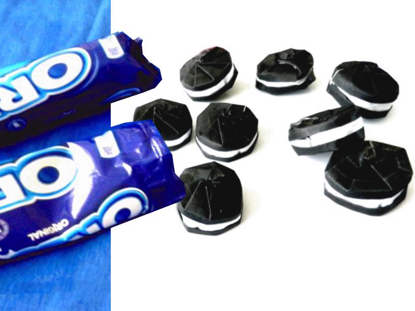 Origami Oreo Cookies