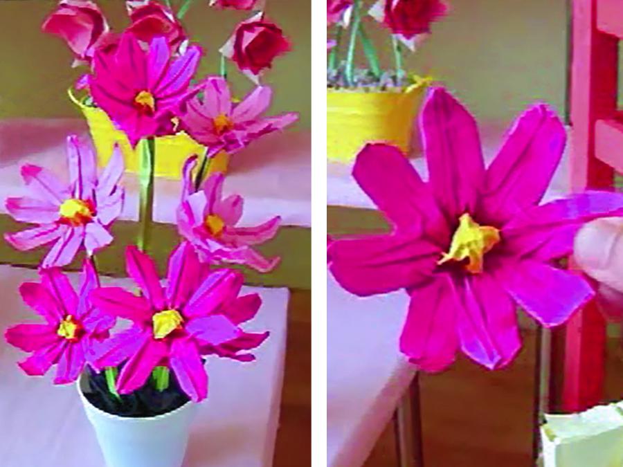 Origami Moonbeam Flower